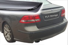 Passend für Saab 93 9 3 Spoiler Body Kit lèvre spoilerino tronco trunk lip alett