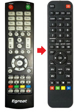 Ersatz Fernbedienung für