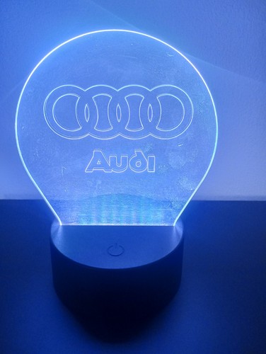 Audi beleuchtetes logo - beleuchtetes,