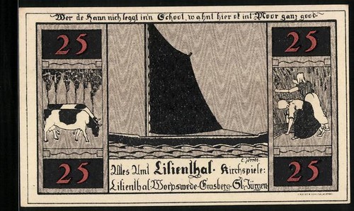 Notgeld lilienthal bremen - notgeld,