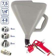 Trichterpistole mit Gelenk 7,5L und 3 Düsen Putzpistole Spritzpistole Putzhexe