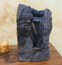 Zimmerbrunnen Springbrunnen Wasserwand Tischbrunnen Kaskade Buddha DW06