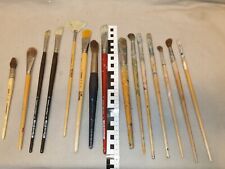 14 Pinsel Konvolut für Aquarell Malerei Da Vinci, Morani,Boesner, Yarka etc 