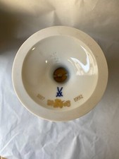Meissen exklusive  große Amphoren Vase 1.Wahl Jubiläumsignet 175 J Weinlaub 1992
