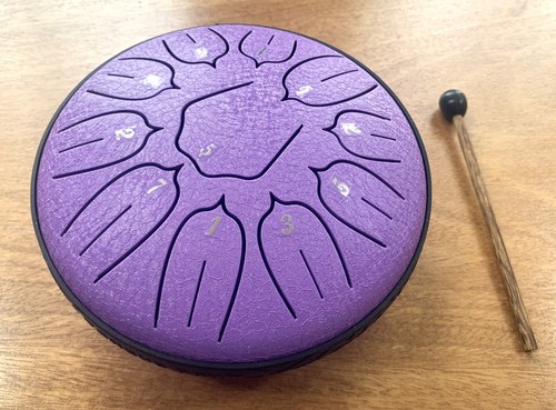 Steel tongue drum note 6 - 11,