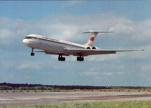 Foto flugzeug aeroflot - il, 62,