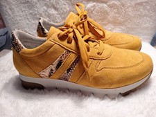 Tamaris Sneaker Halbschuh Gr 39 Curry Gelb Leder