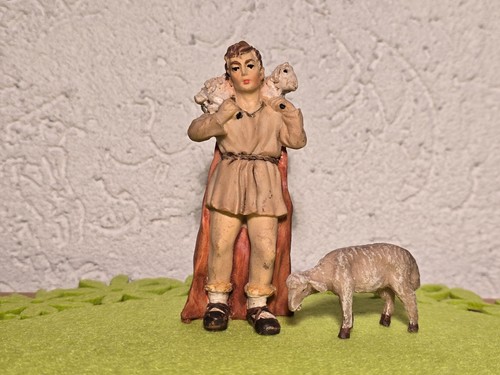 Hirte mit schulterschaf - hirte,