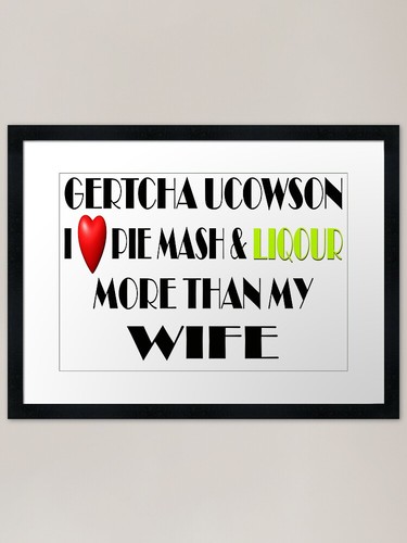 Love london pie mash - london, &
