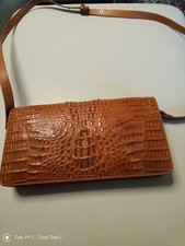 echte Krokodil Leder Handtasche, neuwertig