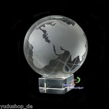 Glas Globus Weltkugel auf