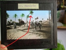 altes Farb- Glasdia 10x8cm