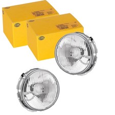 2x HELLA SCHEINWERFER RUND
