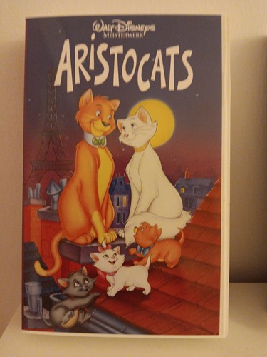 Walt disney vhs aristocats ovp - vhs,