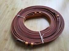 Einspänner Fahrleine Leder