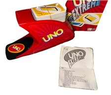 Mattel 41943 UNO Extreme Kartenwerfer 2005 Kartensatz komplett geprüft Spiel DE
