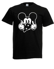 Herren shirt mouse fuck you - fuck,