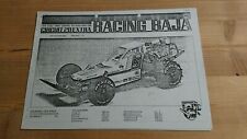 Graupner Bauanleitung   " RACING  BAJA "  Best.Nr. 4948,  Kopie Neu