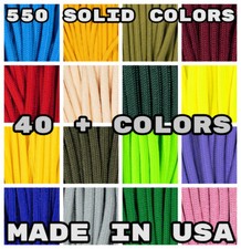 550 Paracord Premium Solid