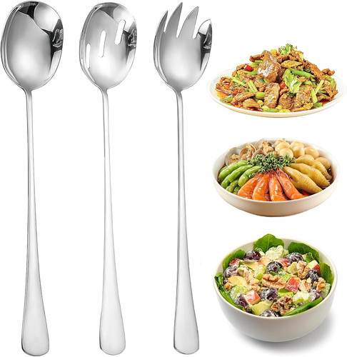 Salatbesteck set edelstahl - salatbesteck,