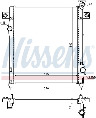 Kühler motorkühlung für - kühler,,
