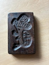 kleines altes Springerle Holzform für Spekulatius  Holz Model