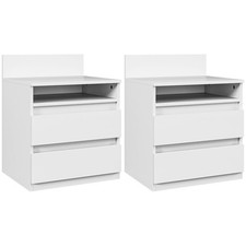 2er-Set Nachttisch mit 2