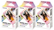Fuji Instax Film 3x10 = 30 Aufnahmen Macaron Mini 8 9 11 12