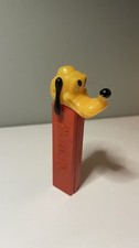 Vintage Pez Dispenser Pluto Disney No Feet With Moveable Ears, Read