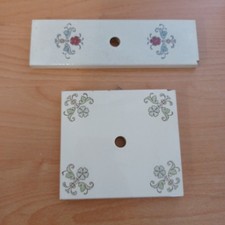 2 x Jugendstil Ofenkachel -