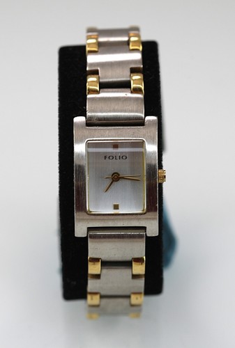 Folio uhr damen silber gold - folio,