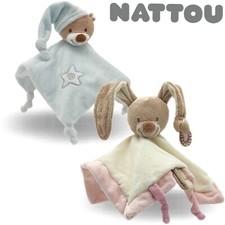 Schmusetuch Kuscheltuch Baby NATTOU Teddy Schnuffeltuch Kinder Kuscheltücher