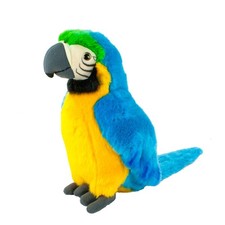 Kuscheltier vogel papagei blau - kuscheltier,