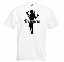 T-Shirt FRISEURIN - FRISEUR - HAARE SCHNEIDEN - FRISEURGESCHÄFT - FRISEURSALON
