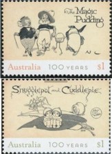 Briefmarken Australien 2018 Mi 4847-4848 (kompl.Ausg.) postfrisch Kinderbücher