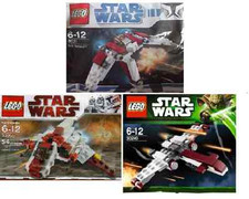 3x LEGO Star Wars / The Clone