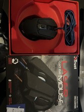 Trust GXT 158 Gaming Laser Maus 5.000 DPI  Mouse PC/Laptop 8 Tasten Programierba