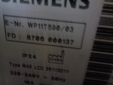 Elektronik WP11T590/03 Siemens