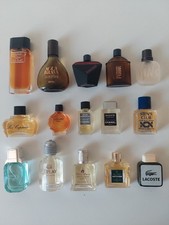 15 Herren Miniaturen  Sammlung