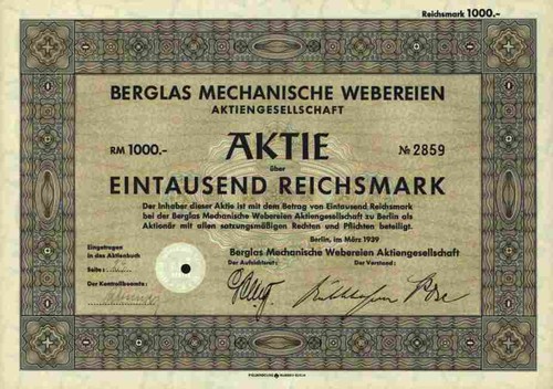 Berglas mechanische weberei - berglas,