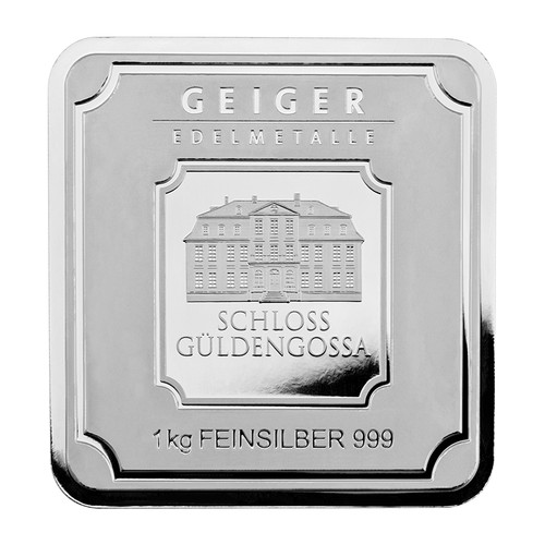 Silberbarren 1kg feinsilber - 1kg,