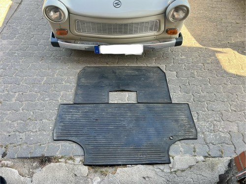 Fußmatte gummimatte trabant - fußmatte,