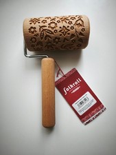 Teigrolle mit muster flower - mit,