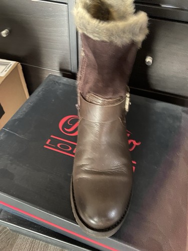 Stiefelette braun mit