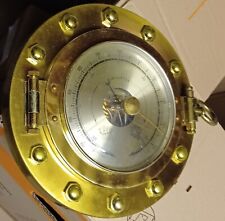 Barometer - antik Messing rund