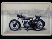 Blechschild RT 125 Motorrad