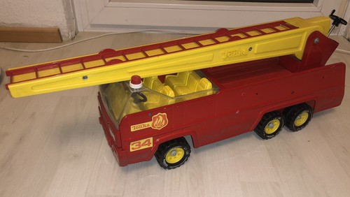 Altes tonka feuerwehrauto - altes,