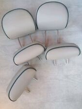 Rover 75 Limo Bj.2007 Kopfstütze Kopfstützen Kopfkissen 5 Stück Leder hell grau 