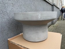 Combo Blumentopf Ø60 x H38 Cm Grau