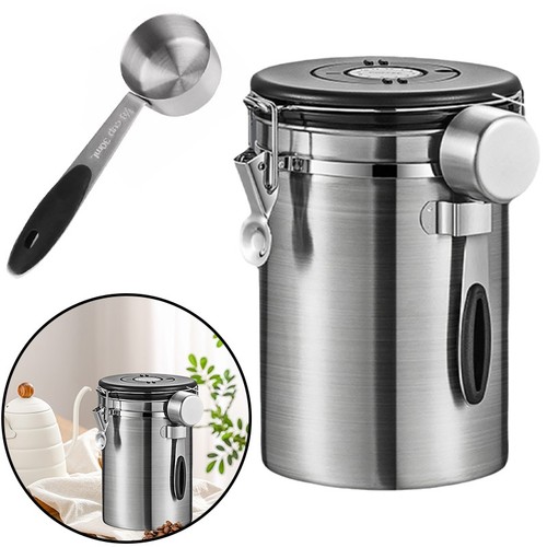 Kaffeedose edelstahl behälter - kaffeedose,